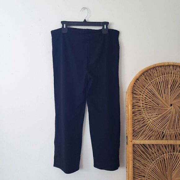 Eileen Fisher Pull On Pants Black M - Picture 4 of 4